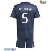 Real Madrid Jude Bellingham #5 Bortedraktsett Barn 2025-26 Kortermet (+ Korte bukser)